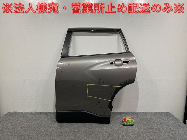 カローラ クロス ZSG10/MXGA10/ZVG11/ZVG15/ZVG13/ZVG16 純正 左 リア ドア バイザー付 アバンギャルドブロンズメタリック 4V8(140900)