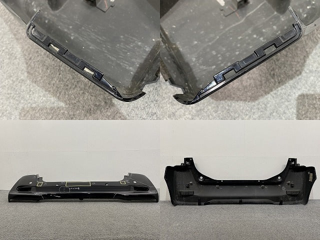 デイズ ルークス/eKスペース B21A/B11A 純正 リア バンパー 6410C599 ブラックパール CAN 日産(140901)