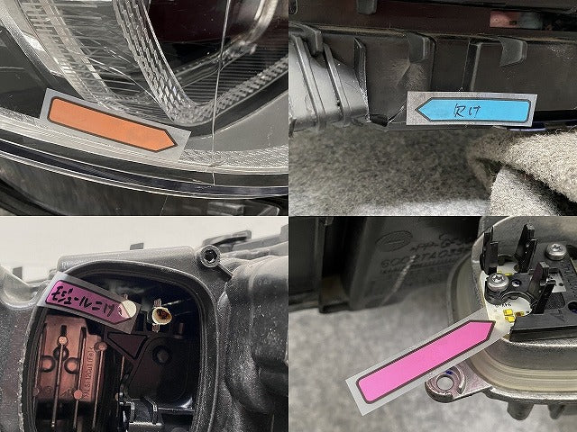 ジャンク!X3/X4 G01/G02 純正 前期 右 ヘッドライト/ランプ LED AL Automotive Lighting 8739656-05 BMW(141032)