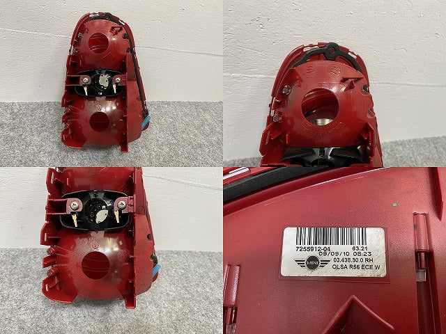 ミニ 3ドア(R56) 純正 右 テールランプ/ライト/レンズ ハロゲン OLSA 7255912-04 MINI(141067)