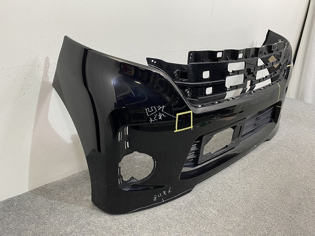 デイズ ルークス ハイウェイスター/B21A 純正 前期 フロント バンパー 6400F833ZZ ブラックパール CAN 日産(141080)