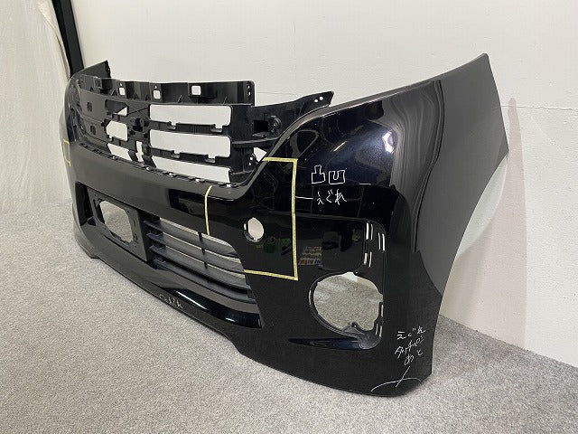デイズ ルークス ハイウェイスター/B21A 純正 前期 フロント バンパー 6400F833ZZ ブラックパール CAN 日産(141080)