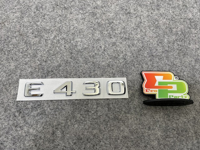 新品!Eクラス W210/1995-2002 純正 リア エンブレム/オーナメント A1248176315 メッキ メルセデスベンツ(141094)