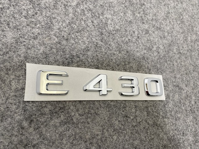 新品!Eクラス W210/1995-2002 純正 リア エンブレム/オーナメント A1248176315 メッキ メルセデスベンツ(141094)