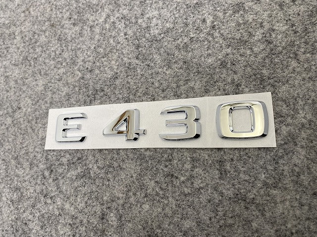 新品!Eクラス W210/1995-2002 純正 リア エンブレム/オーナメント A1248176315 メッキ メルセデスベンツ(141094)