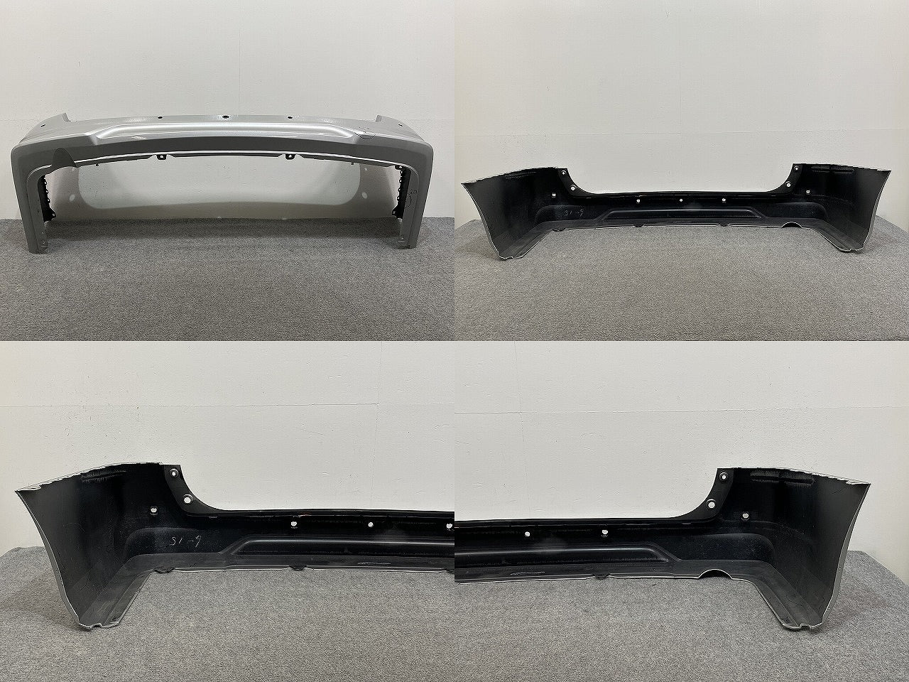 セレナ XV/X/G C27/GC27/GNC27 e-POWER/HC27 純正 後期 リア バンパー 85022 5TT0H ブリリアントシルバーメタリック K23 日産(141104)