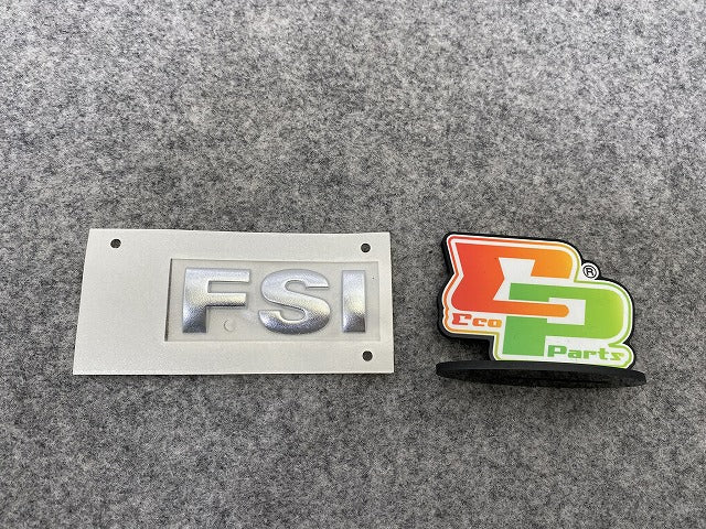 新品!ボーラ ゴルフ ポロ 2003-2011 純正 リア エンブレム/オーナメント FSI 1J0 853 675 L 1J0853675L739 フォルクスワーゲン(141111)