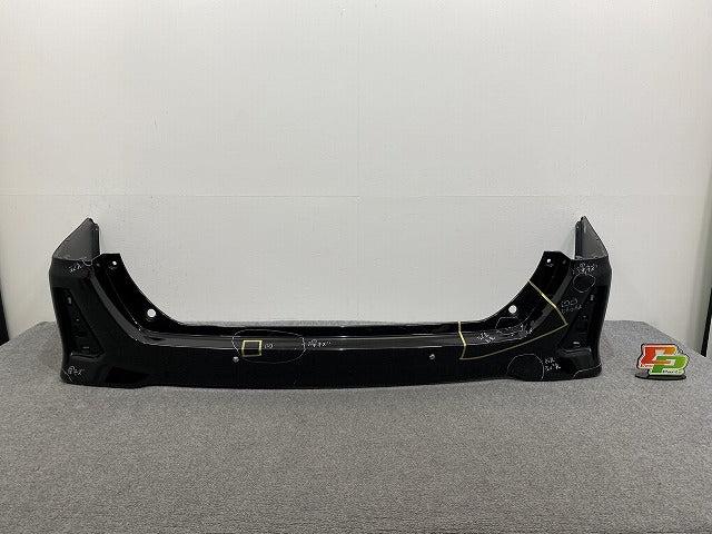 ヴォクシー/ノア Si/ZS 80系/ZRR80W/ZRR85W ハイブリッド/ZWR80W 純正 リア バンパー 52159-28630/28720 ブラック ソリッド トヨタ(141114)