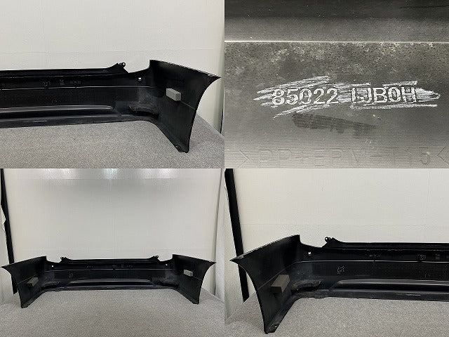 エルグランド ハイウェイスター E52/PE52/PNE52/TE52/TNE52 純正 リア バンパー ソナー付 85022 1JB0H ミッドナイトブラック GAT(141128)