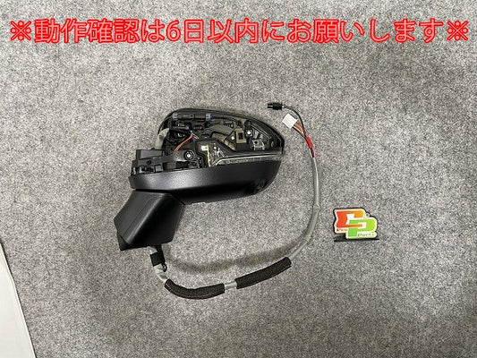 新品!エクストレイル/X-TRAIL T33/SNT33 純正 左 ドアミラー 9線 ウインカーカメラ付 Murakami J054/H991 69302-6RD2B 素地 日産(141141)