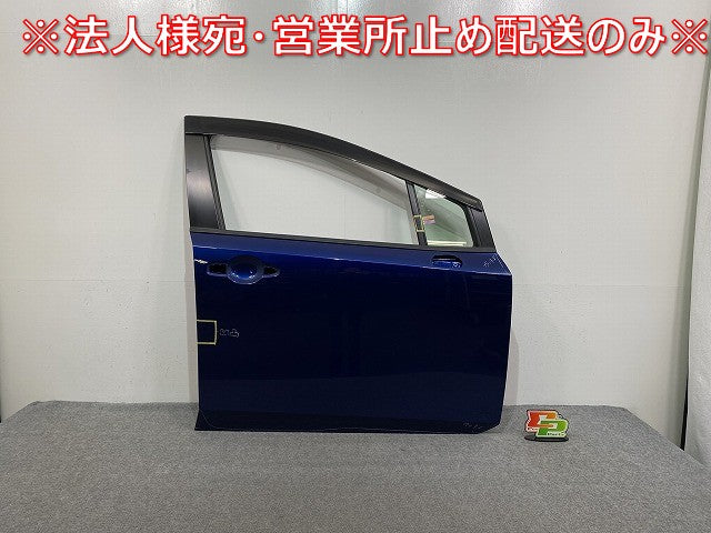 ノート/NOTE E13/SNE13 純正 右 フロント ドア バイザーガラス付 オーロラフレアブルーパール RAY 日産(141172)