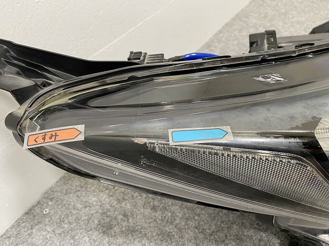 リーフ/LEAF ZE1 純正 右 ヘッドライト/ランプ LED レベライザー 刻印P ICHIKOH 1954/26010-5SK5A 26025-5SK5B 日産(141287)