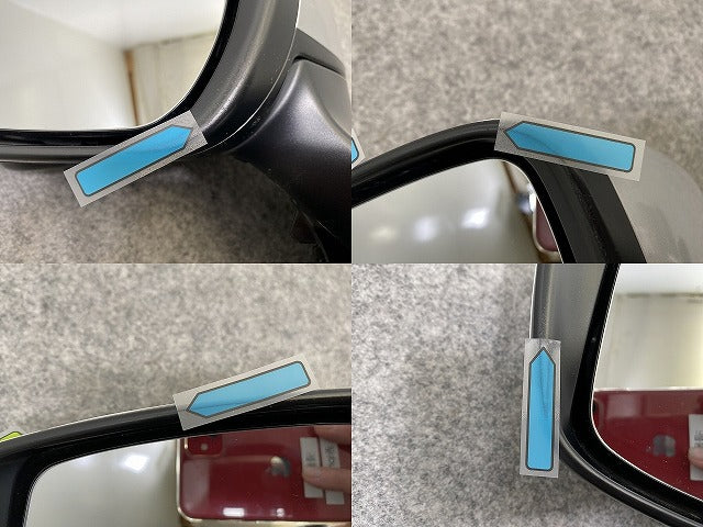 ノート/NOTE E12/NE12 e-POWER/HE12/SNE12 純正 左 ドアミラー 12線 ウインカーカメラ付 Murakami G579/G531 ブリリアントシルバー(141301)
