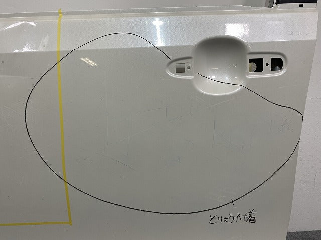 ムーヴ LA150S/LA160S 純正 左 フロント ドア バイザー付 ホワイト メタリック ダイハツ(141302)