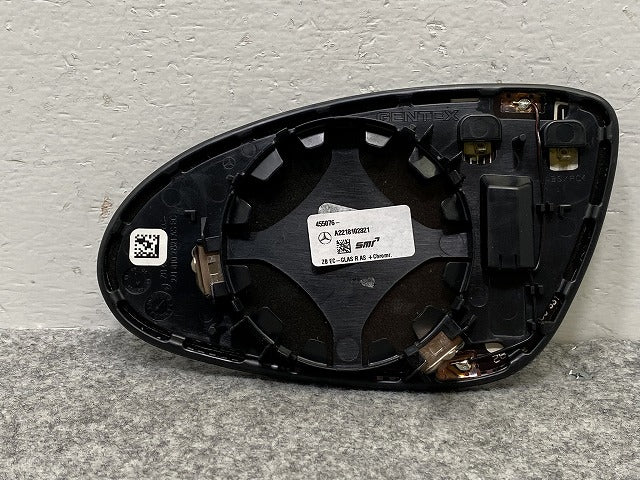 新品!Sクラス W221/2005-2013 純正 右 ドアミラー レンズ A2218102821 2218102821 メルセデスベンツ(141312)