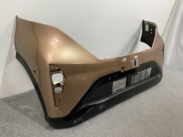 サクラ/SAKURA B6AW 純正 フロント バンパー 62022 7PA-0 暁-アカツキ-サンライズカッパー/ブラック 2トーン XJD 日産(141323)