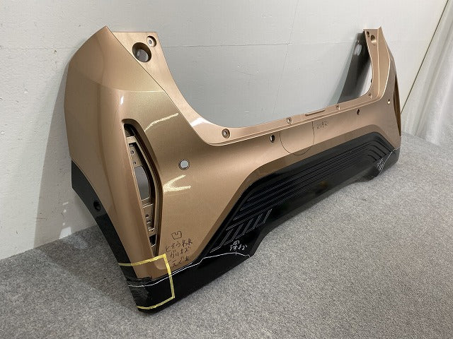 サクラ/SAKURA B6AW 純正 リア バンパー 85022 7PA-0 暁-アカツキ-サンライズカッパー/ブラック 2トーン XJD 日産(141326)