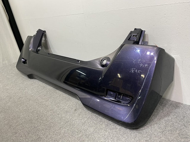 デイズ ルークス/eKスペース B21A/B11A 純正 リア バンパー 6410C599 プレミアムパープルパール VYN 日産(141373)