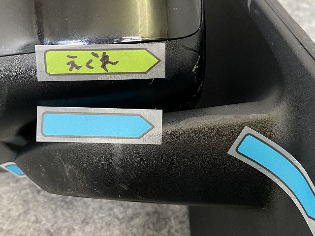 ルークス ハイウェイスター B44A/B45A/B47A/B48A 純正 右 ドアミラー 11線 カメラウインカー付 ICHIKOH 5416 96301-7NE3C ブラック(141385)