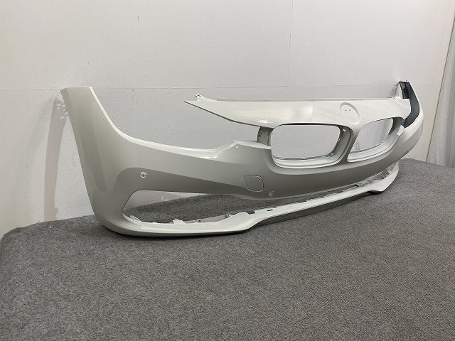 新品!3シリーズ F30/F31 純正 フロント バンパー 5111 7386283 アルピンホワイトIII 300 BMW(141394)