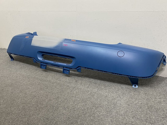 新品!ミニ 3ドア(R56) 純正 リア バンパー 114129-10/7260572 ブルー メタリック MINI(141413)