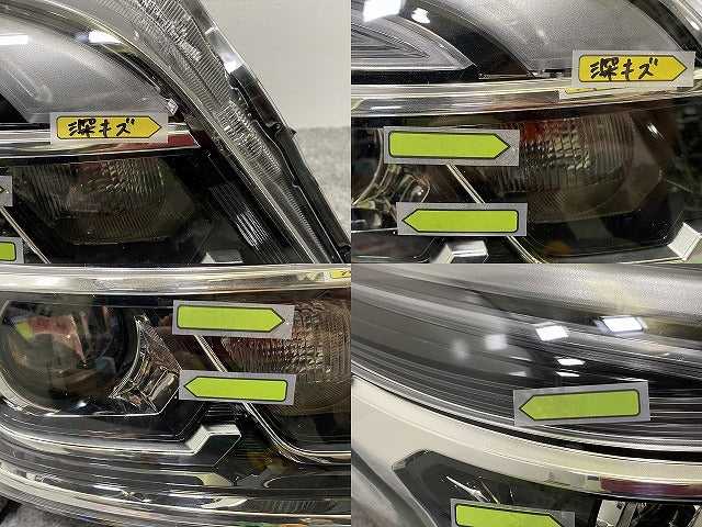 デイズ ルークス ハイウェイスター/B21A 純正 後期 右 ヘッドライト/ランプ LED レベライザー KOITO 100-6712J 日産(141417)