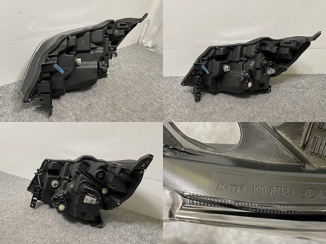 デイズ ルークス ハイウェイスター/B21A 純正 後期 右 ヘッドライト/ランプ LED レベライザー KOITO 100-6712J 日産(141417)