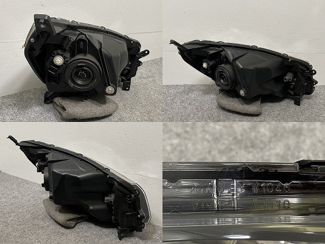 eKワゴン B11W 純正 左 ヘッドライト/ランプ ハロゲンLED STANLEY W1046 三菱(141418)
