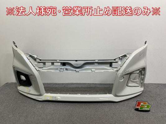 ソリオ MA27S/MA37S 純正 フロント バンパー 71711-83S0 ピュアホワイトパール ZVR スズキ(141439)