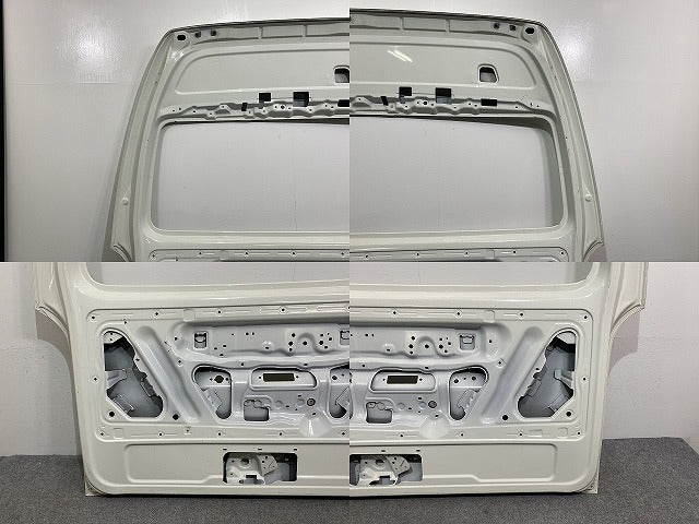 ハイエース/レジアスエース 200系/1型/2型/3型/4型/5型/6型/7型/標準ハイルーフ 純正 リアゲート/バックドア/リアハッチ ホワイト(141443)