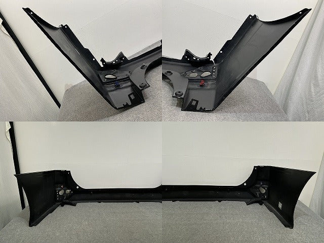 ヴォクシー/ノア 90系/MZRA90W/MZRA95W ハイブリッド/ZWR90W/ZWR95W 純正 リア バンパー 52159-V1050/60 グリッターブラックガラス(141492)