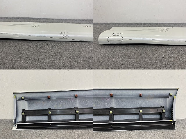 エルグランド E51/ME51/MNE51/NE51 純正 左 フロント ドア サイドパネル マッドガード 76855 WL600 ホワイトパール QX1 日産(141494)