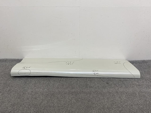 エルグランド E51/ME51/MNE51/NE51 純正 左 フロント ドア サイドパネル マッドガード 76855 WL600 ホワイトパール QX1 日産(141494)