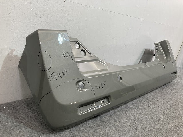 スペーシア カスタム MK54S/MK94S 純正 リア バンパー 71811-53U0 モスグレーメタリック WBW スズキ(141615)