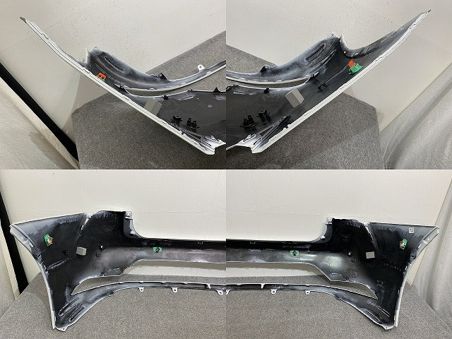 プリウス 60系/ZVW60/ZVW65/MXWH60/MXWH65/MXWH61 純正 リア バンパー 52159 47230 プラチナホワイトパールマイカ 089 トヨタ(141617)
