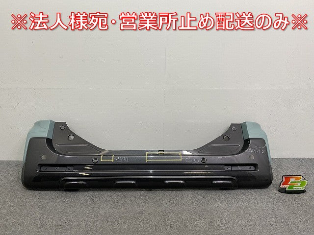 スペーシア ギア/フレアワゴンタフスタイル MK53S/MM53S 純正 リア バンパー 71811-79R7 オフブルーメタリック ZYW スズキ(141661)