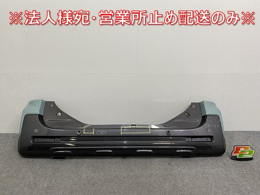 スペーシア ギア/フレアワゴンタフスタイル MK53S/MM53S 純正 リア バンパー 71811-79R7 オフブルーメタリック ZYW スズキ(141661)