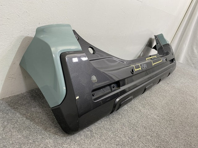 スペーシア ギア/フレアワゴンタフスタイル MK53S/MM53S 純正 リア バンパー 71811-79R7 オフブルーメタリック ZYW スズキ(141661)