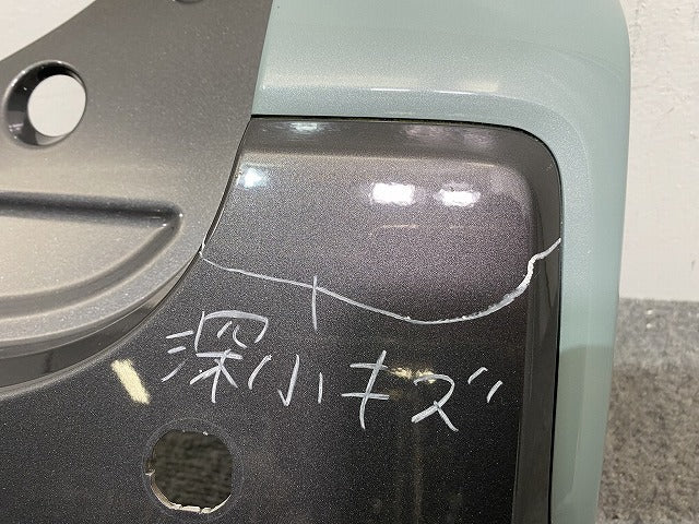スペーシア ギア/フレアワゴンタフスタイル MK53S/MM53S 純正 リア バンパー 71811-79R7 オフブルーメタリック ZYW スズキ(141661)