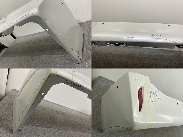 アルファード 40系/AGH40W/AGH45W ハイブリッド/AAHH40W/AAHH45W 純正 リア バンパー リフレクター付 52159-V2010/ホワイトパール(141694)