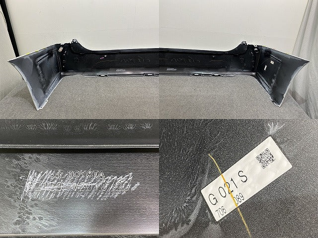 アルファード 40系/AGH40W/AGH45W ハイブリッド/AAHH40W/AAHH45W 純正 リア バンパー リフレクター付 52159-V2010/ホワイトパール(141694)