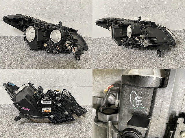 フーガ Y51/KNY51/KY51/HY51 純正 前期 左 ヘッドライト/ランプ キセノン HID レベライザー バラスト AFS付 刻印E KOITO 100-23035(141714)