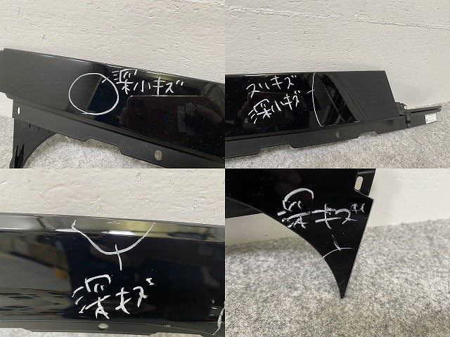 新品!970パナメーラ/PORSCHE  ピラー 970.537.381.02 ブラック 741 ポルシェ(141716)