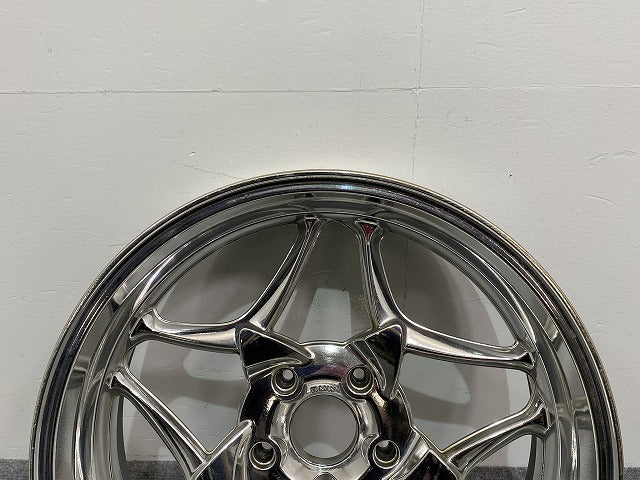 R1200ST 純正 ホイール 1本のみ 17x5.5/ET44/5穴 5H/PCD120/ハブ径60mm 7667388 BMW(141723)