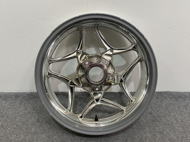 R1200ST 純正 ホイール 1本のみ 17x5.5/ET44/5穴 5H/PCD120/ハブ径60mm 7667388 BMW(141723)