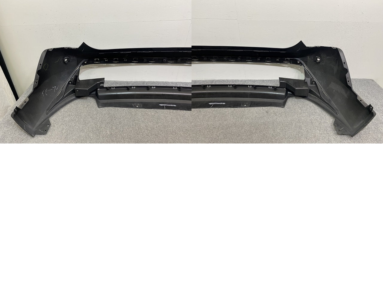 エクストレイル/X-TRAIL T33/SNT33 純正 リア バンパー ソナー付 850B0 6RC0A/B 素地 日産(141744)