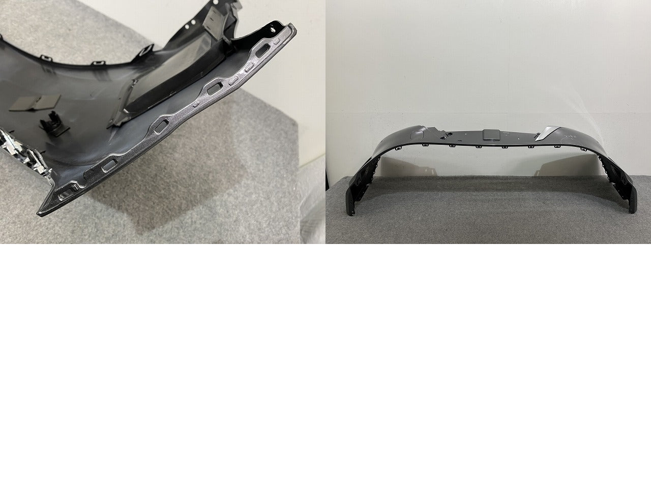 ノート/NOTE E13/SNE13 純正 前期 フロント バンパー 62022 6XJ0H ダークメタルグレーメタリック KAD 日産(141749)