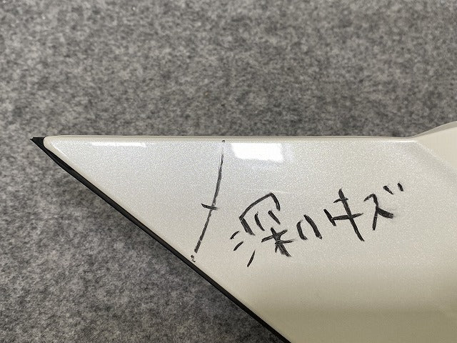 セレナ ハイウェイスター/S/X/G/XV/C27/GFC27/GFNC27/GC27/GNC27 純正 左 フィニッシャー 638F1 5TA0A ブリリアントホワイトパール(141776)