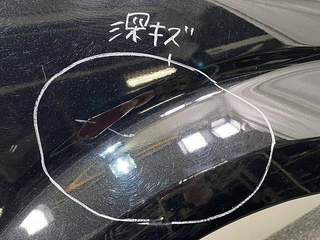 オーラ/AURA FE13/FSNE13 純正 右 フロント フェンダー ミッドナイトブラック GAT 日産(141835)