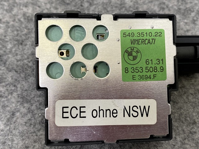 新品!Z3 E36 純正  ヘッドランプスイッチ/ヘッドライトスイッチ 8 353 508.9 61318353508 BMW(141838)